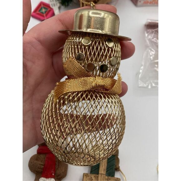 Christmas Tree Ornament Decoration HUGE Lot of 24 Penguin, Snowman, Hallmark - Picture 5 of 16